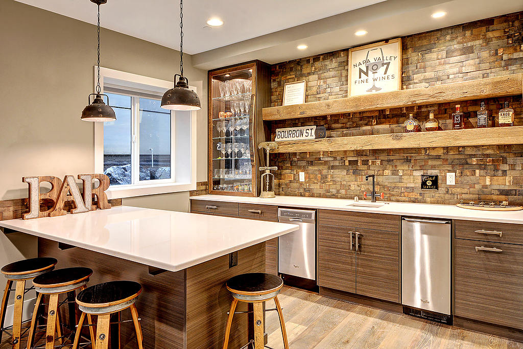 Whiskey Barrel Stave Wall Panels