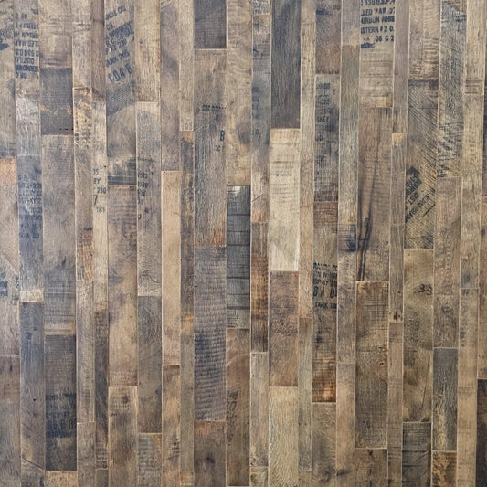 Whiskey Barrel Flooring | Prefinished | Coopersmark | 1sf Sample | By The Antique Barrel Collection
