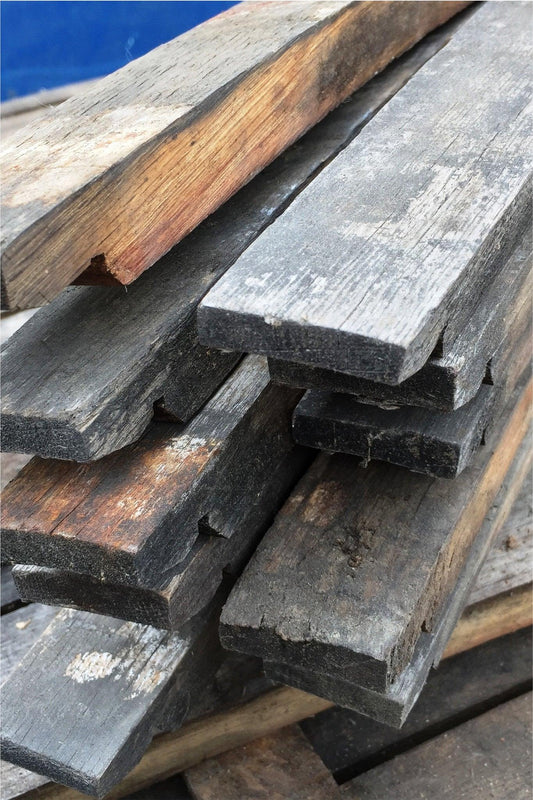 Wine Barrel Staves | Whole Staves | 10-Pack | By The Antique Barrel Collection