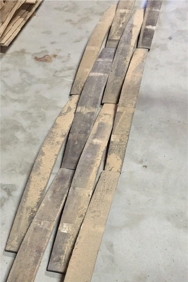 Wine Barrel Staves | Whole Staves | SINGLE | By The Antique Barrel Collection