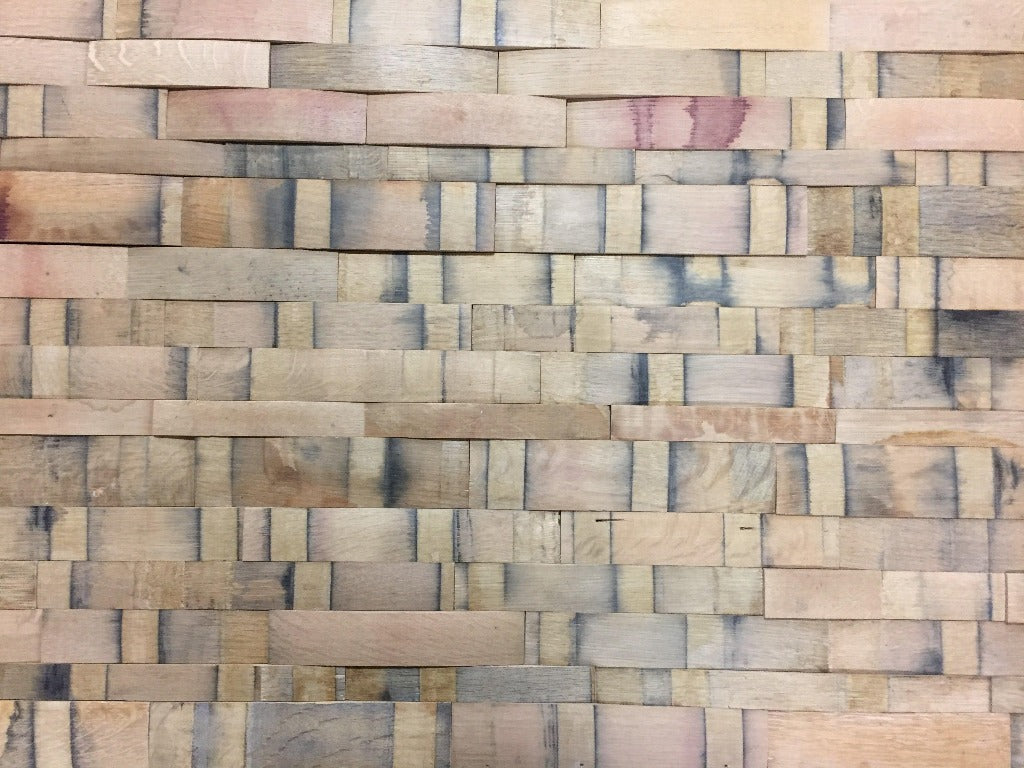 Wine Barrel Stave Wall Panels | Natural | By The Antique Barrel Collection