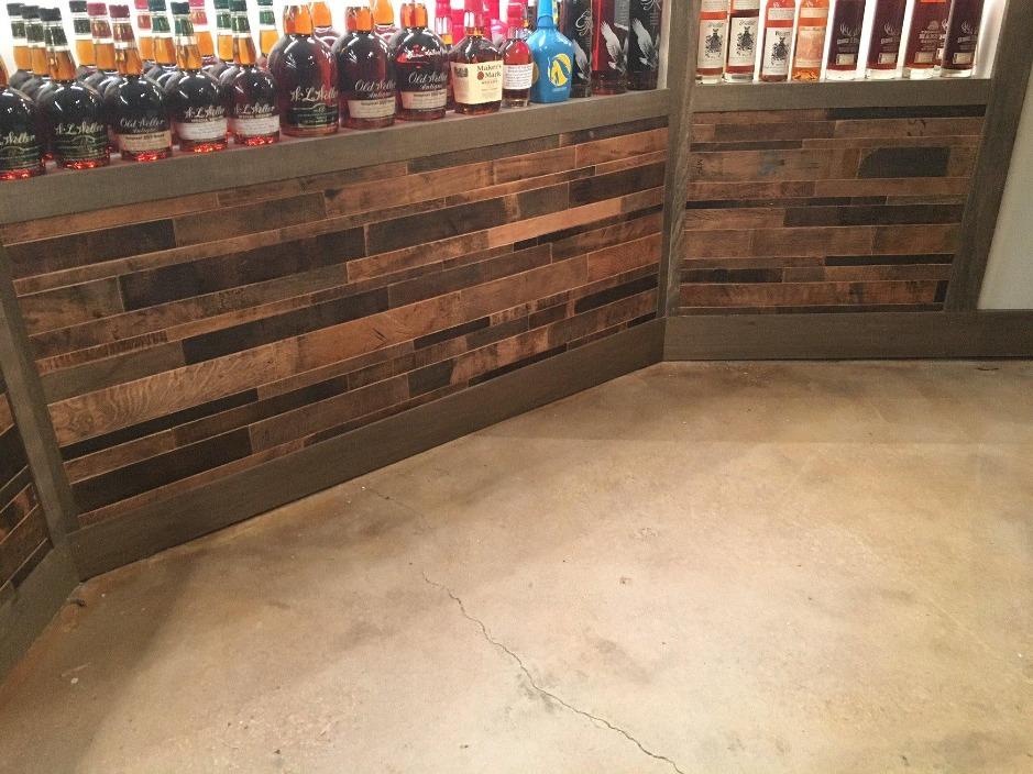 Whiskey Barrel Flooring | Prefinished | Coopersmark | 12sf | By The Antique Barrel Collection